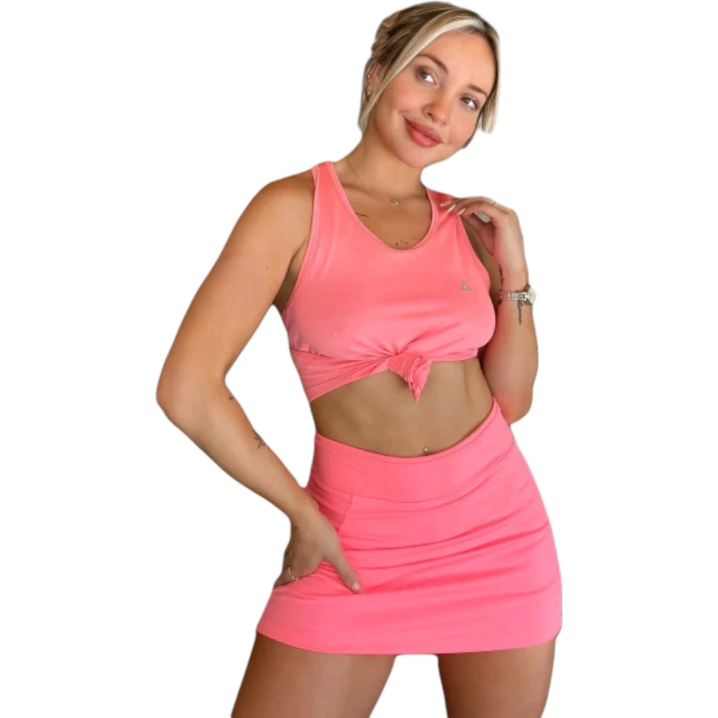 Pollera c/Short CLI/POLL-001