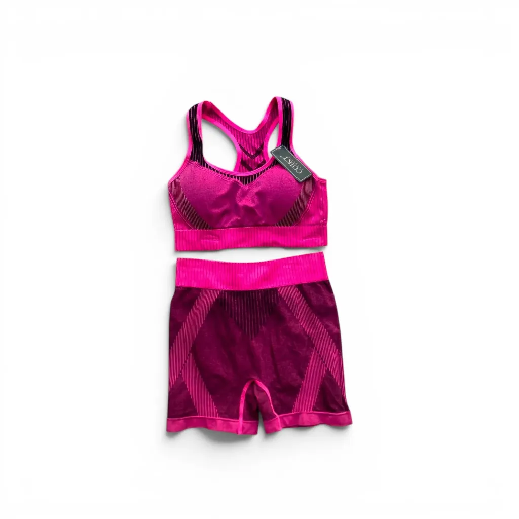 Conj. Mujer Short/Top Seamless UKD/CONJ-003M