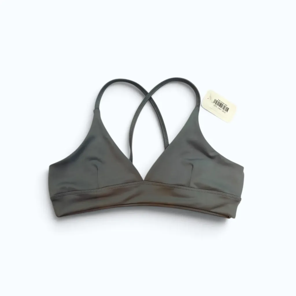 Top Tiras Liso MIL/TOP-001 (S, Negro)