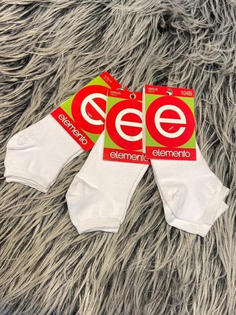 PACK X6 Soquete escolar Elemento EL104-1/PX6 (Blanco)