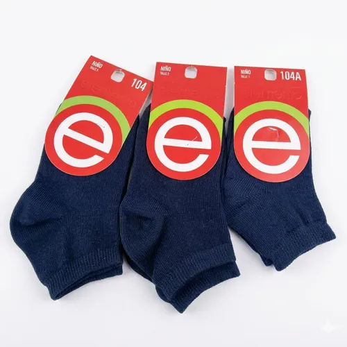 PACK X6 Soquete escolar Elemento EL104-2/PX6 (Blanco)