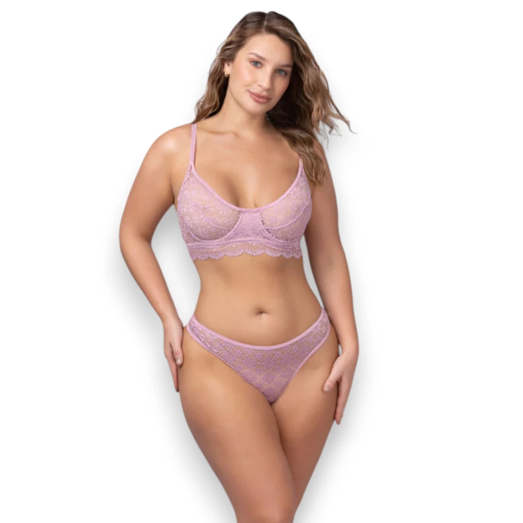 Conj. Puntilla c/aro-Less YEWEL 6040 (100, Negro)